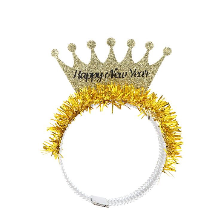 Vincha Corona Año Nuevo 2026