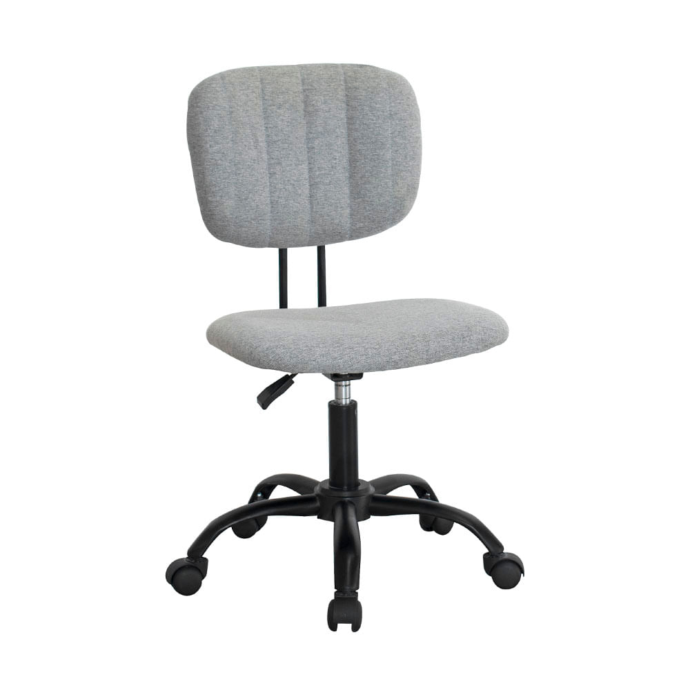 Silla PC Laria M+Design 56x53x77 87cm Gris