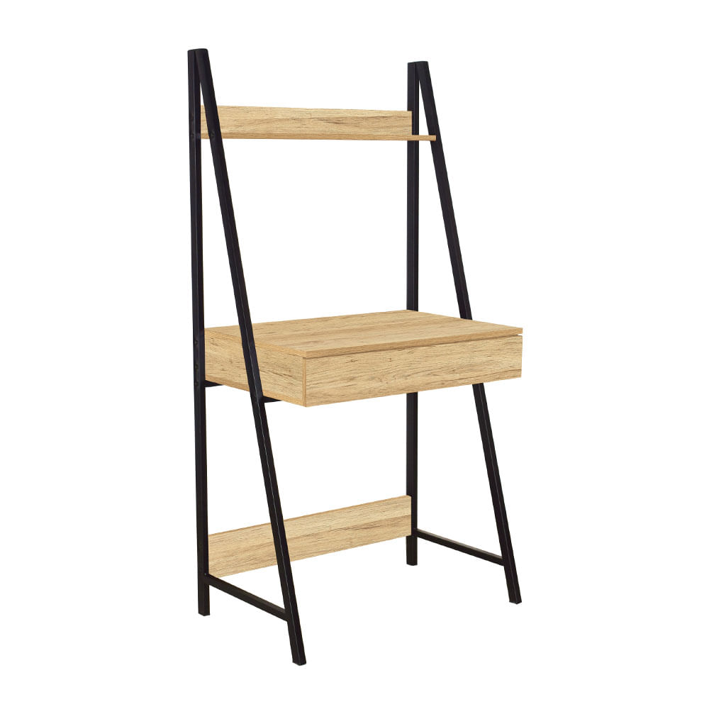 Centro Trabajo M+Design 74x48x146cm Natural Negro