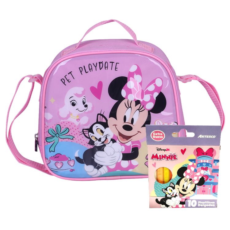 Lonchera + Plastilina Delgada Minnie 2026