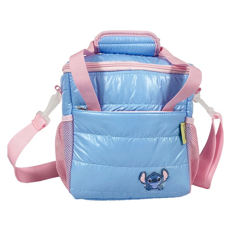 Lonchera Stitch Rosado Azul Teens Puffer