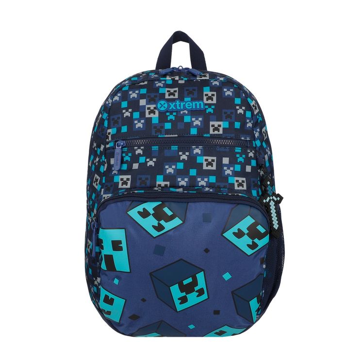 Mochila Xtrem Bolt Blue Pixels