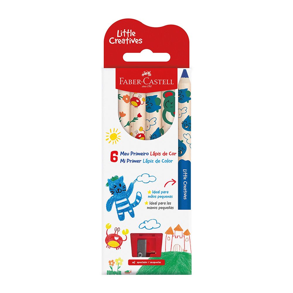 Mi Primer Lápiz de Color Faber Castell Little Creative
