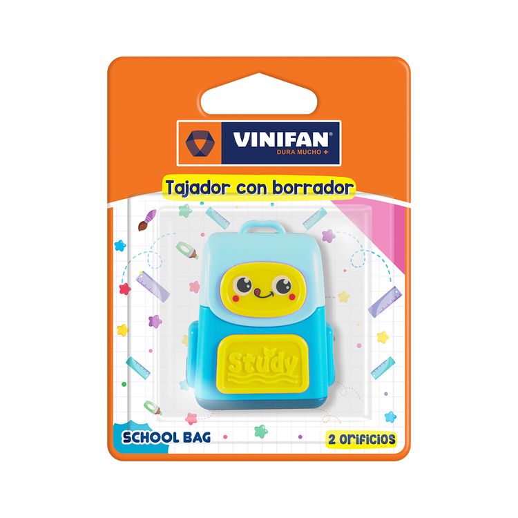 Tajador Vinifan Doble School Bag-Borrador