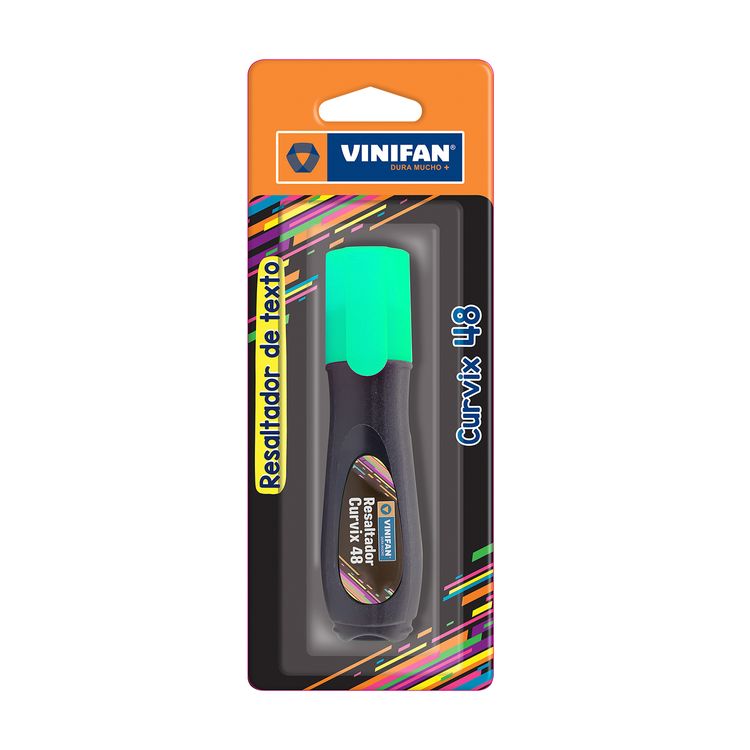 Resaltador Vinifan Verde Eco Curvis