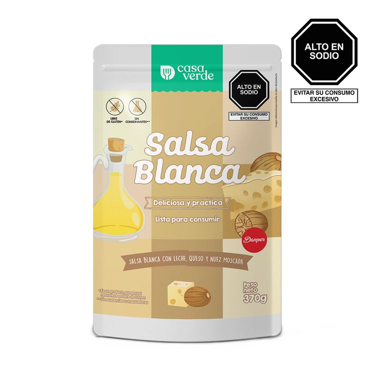Salsa Blanca Casa Verde 370g