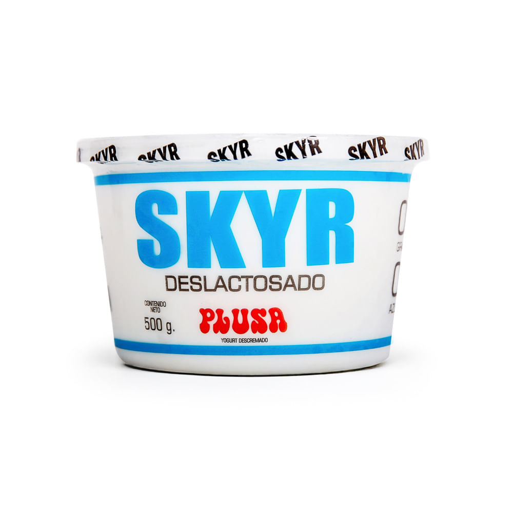 Yogurt Deslactosado Skyr Plusa 500g
