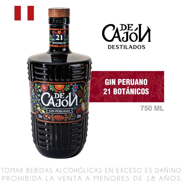 Gin Peruano De Cajón Botella 750ml