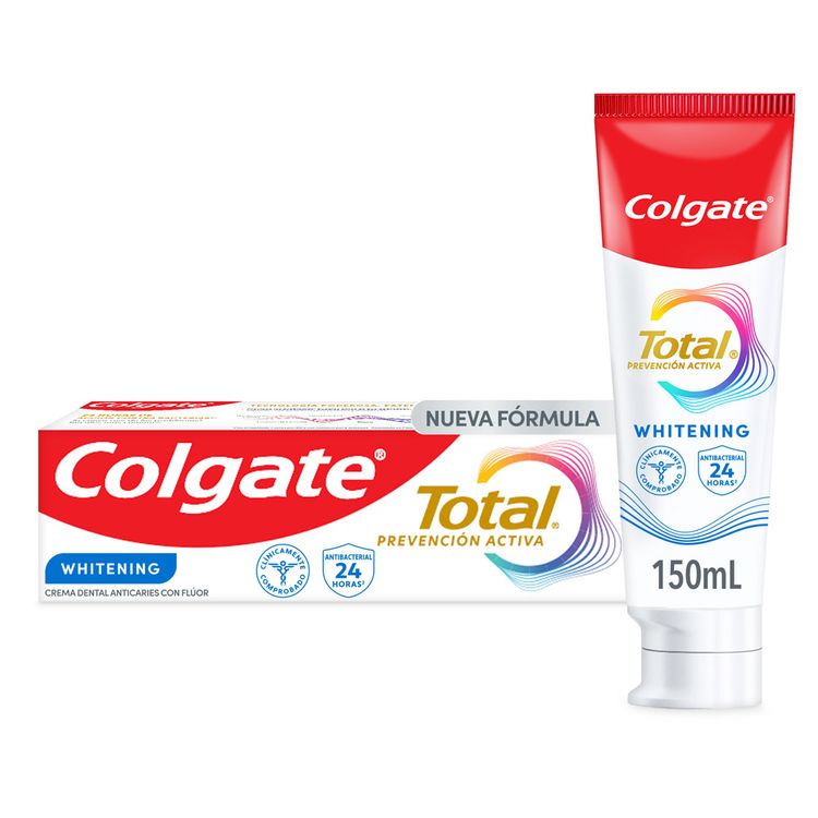 Crema de Dientes Colgate Total Whitening 150ml