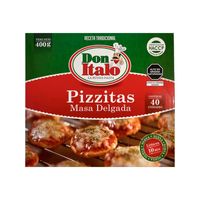 Pizzitas Don Ítalo Masa Delgada 40un
