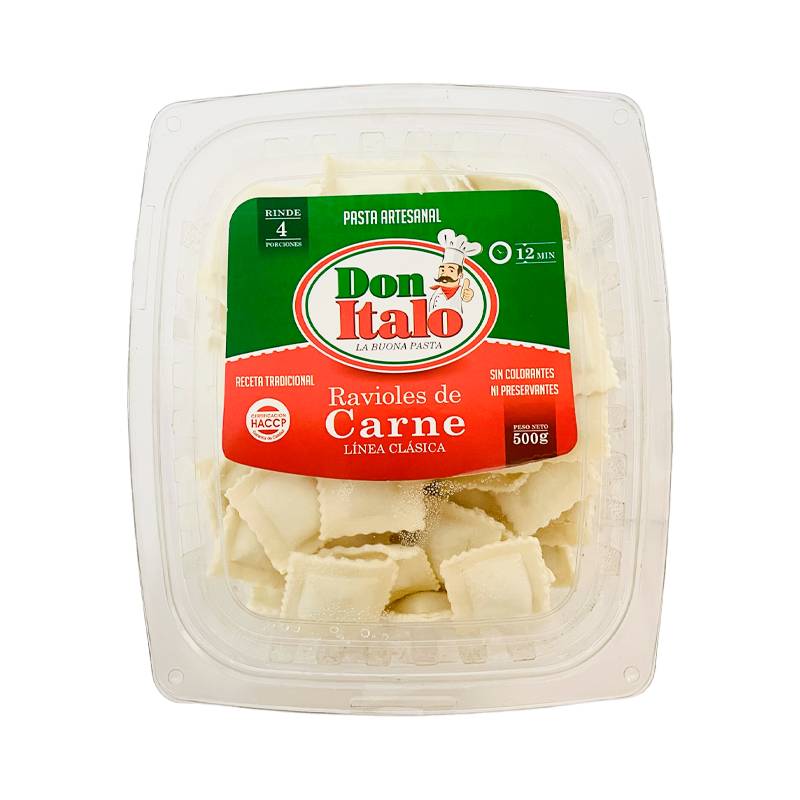Ravioles de Carne Don Italo 500g