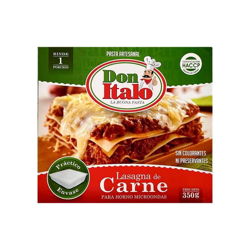 Lasagna de Carne Don Italo 350g