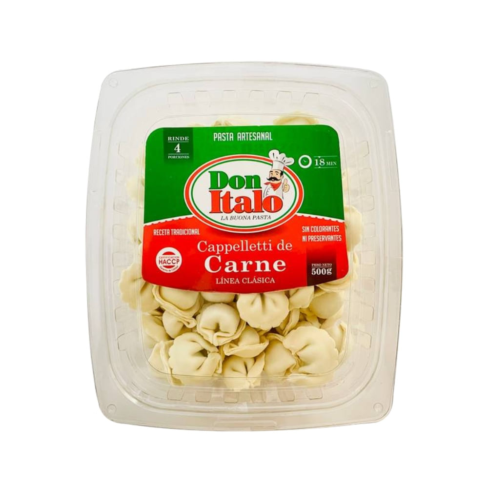Cappelletti de Carne Don Italo 500g