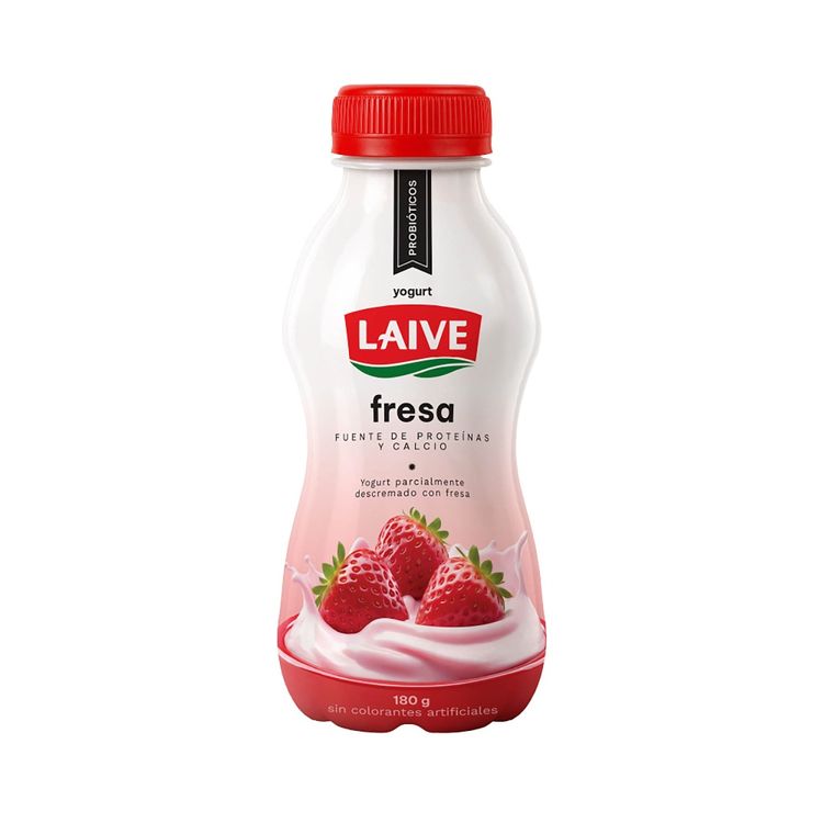 Yogurt Bebible Laive Fresa Botella 180g