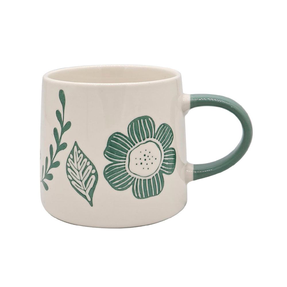 Taza Krea Deseño Flor 420ml Surtido