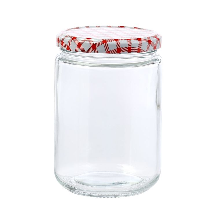 Frasco Conservero Básico Tapa Diseño 500ml