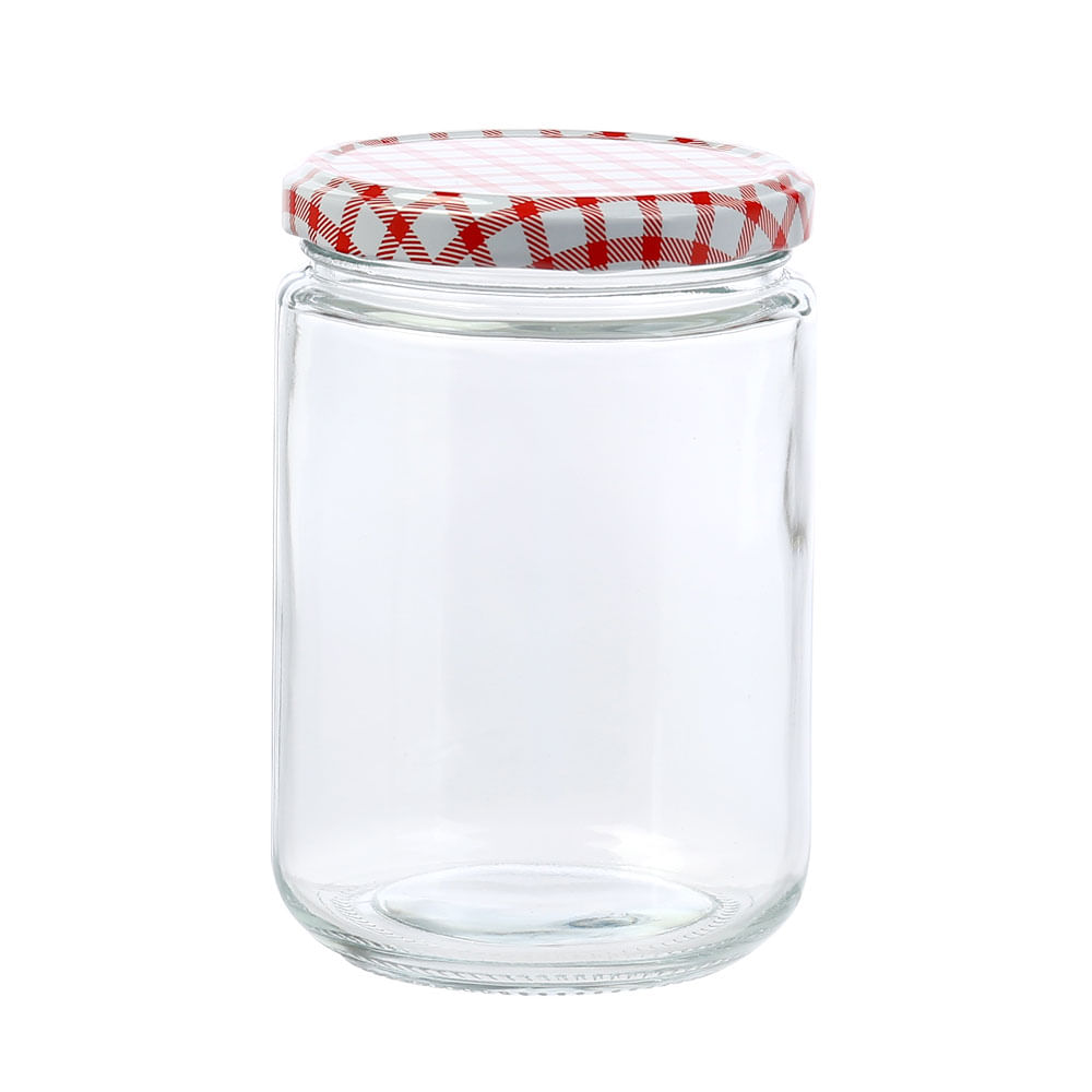 Frasco Conservero Básico Tapa Diseño 500ml