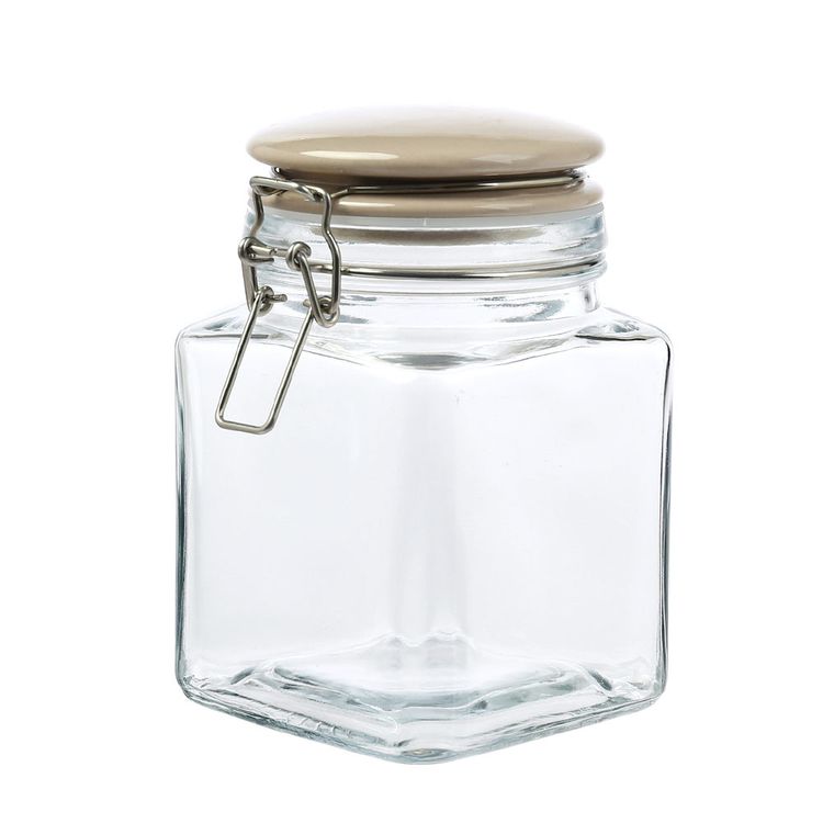 Frasco Tapa Krea Cerámica S Click