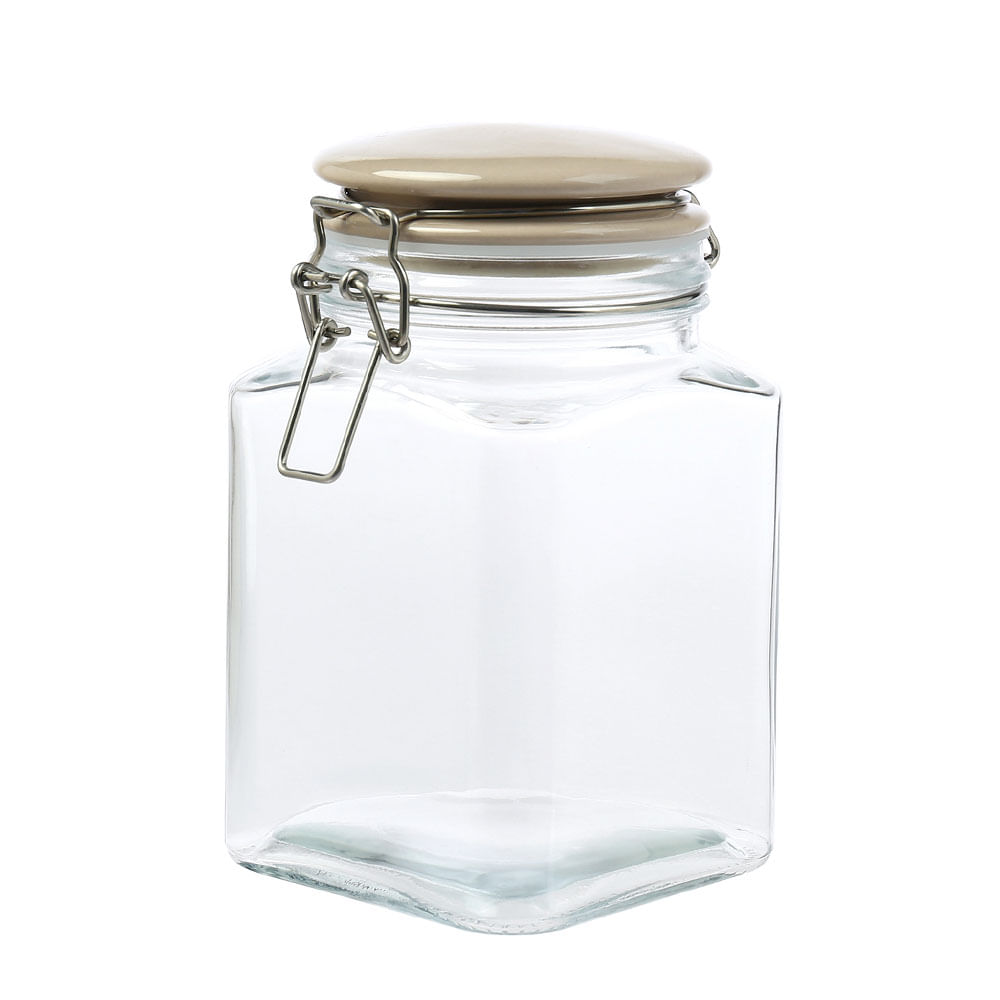 Frasco Tapa Krea Cerámica M Click