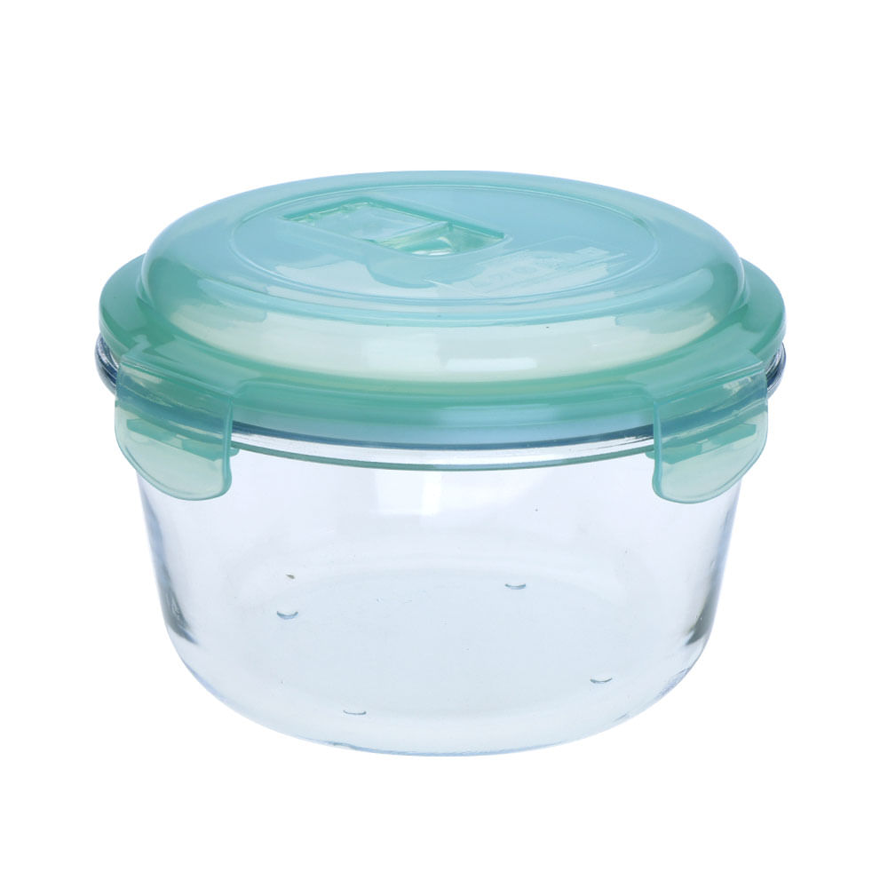 Contenedor Hermético Krea Vidrio Redondo 950ml