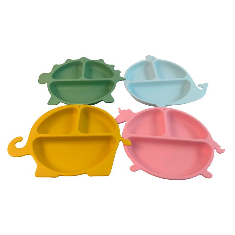 Plato de Silicona Krea con Divisiones y Vento Surtido