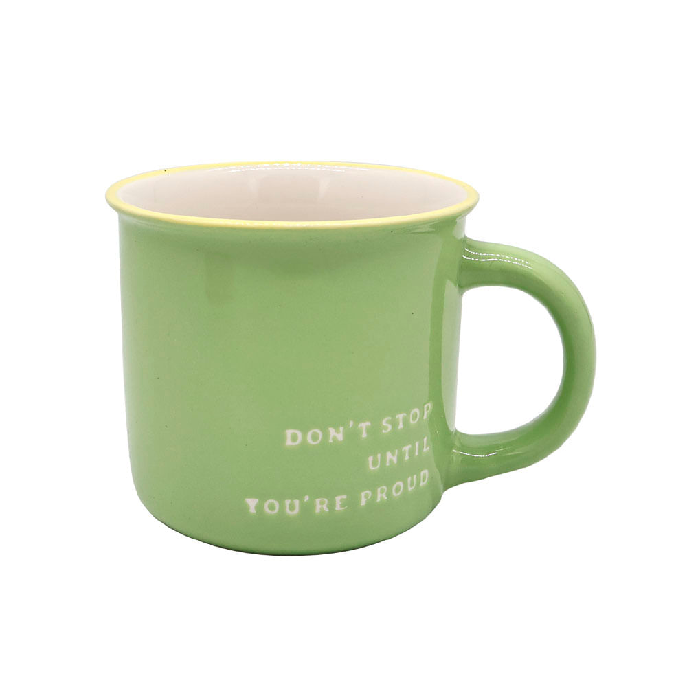 Taza Krea Color Mensaje 370ml Surtido