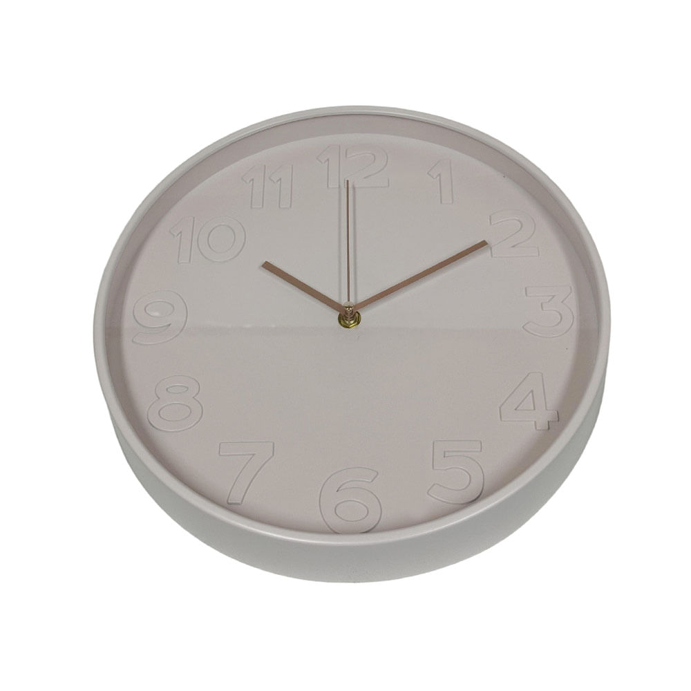 Reloj de Pared Krea Rosado 30cm