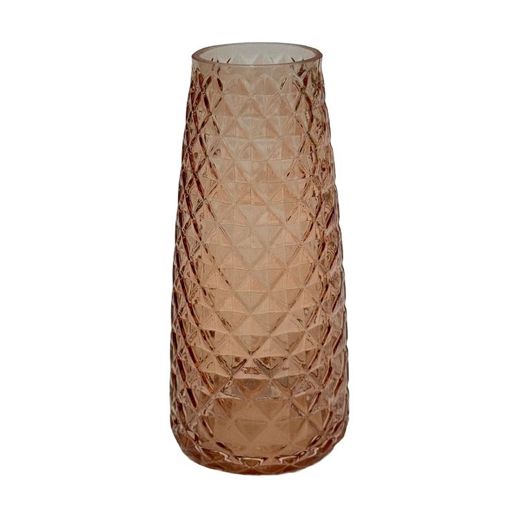 Florero Krea Vidrio Textura 18cm