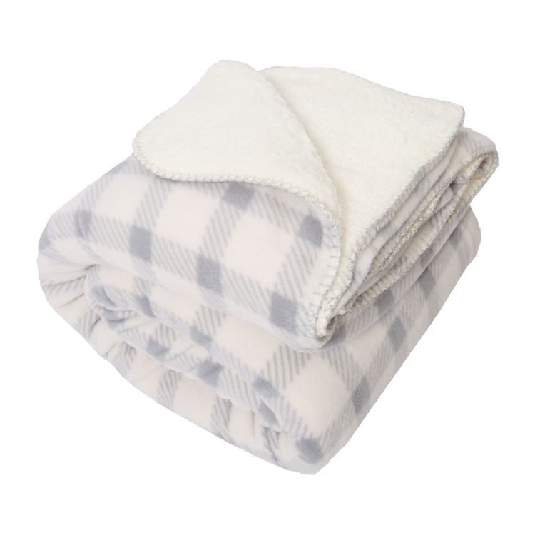 Frazada Polar Krea Krea Sherpa Estampada 1.5 Plaza Surtido