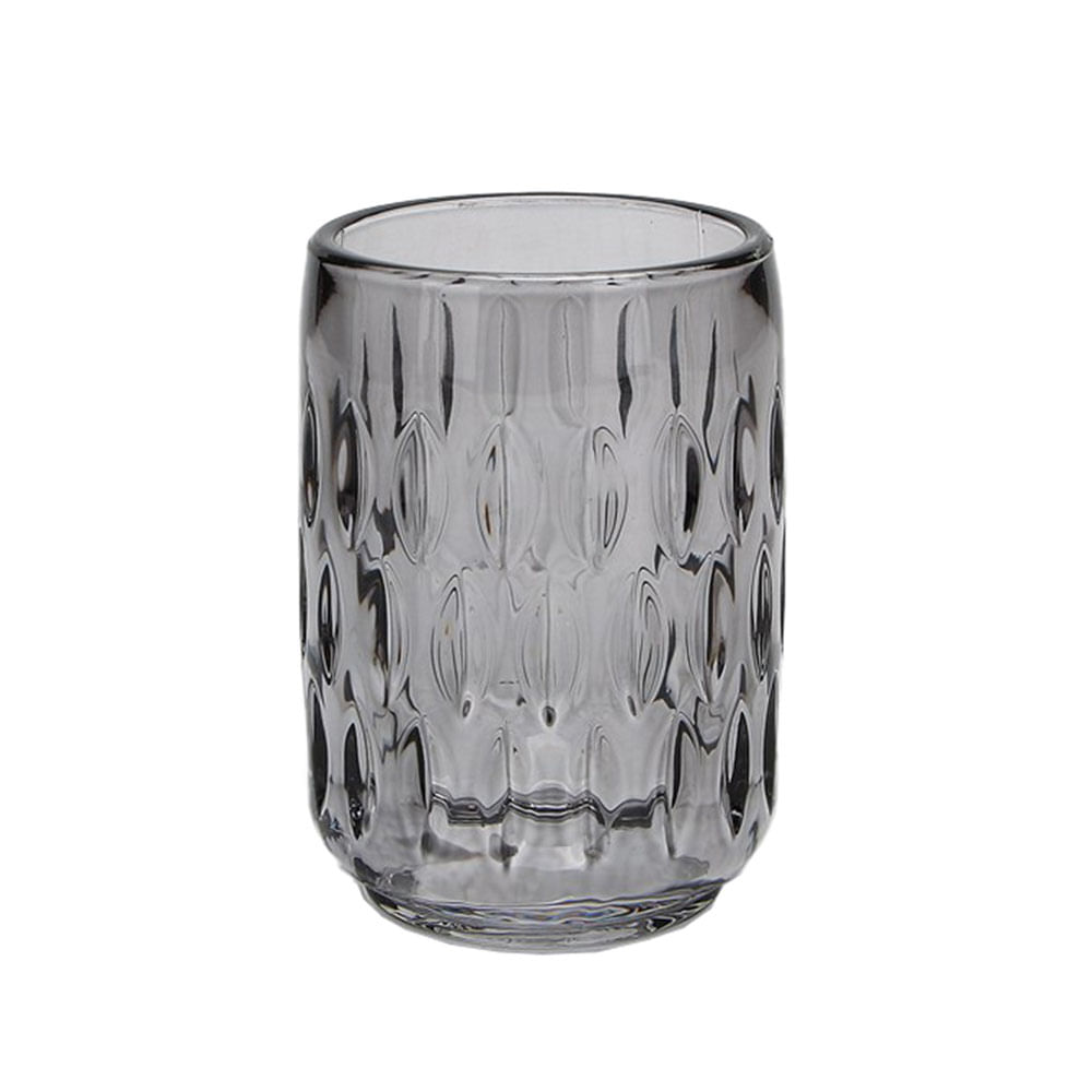 Portacepillos Krea Vidrio Humo