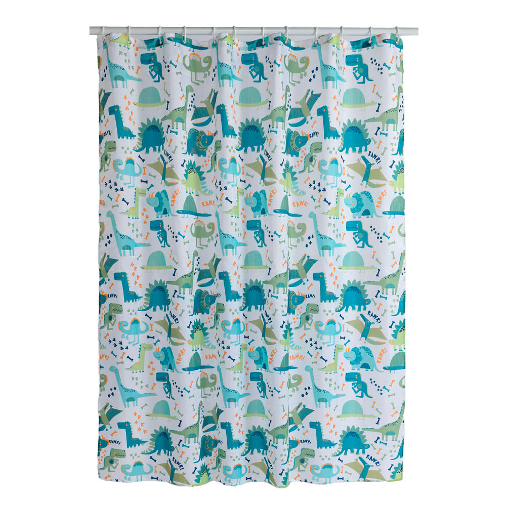 CORTINA BAÑO MF KD DINO