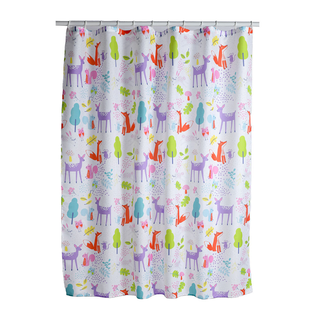 CORTINA BAÑO MF KD BOSQUE