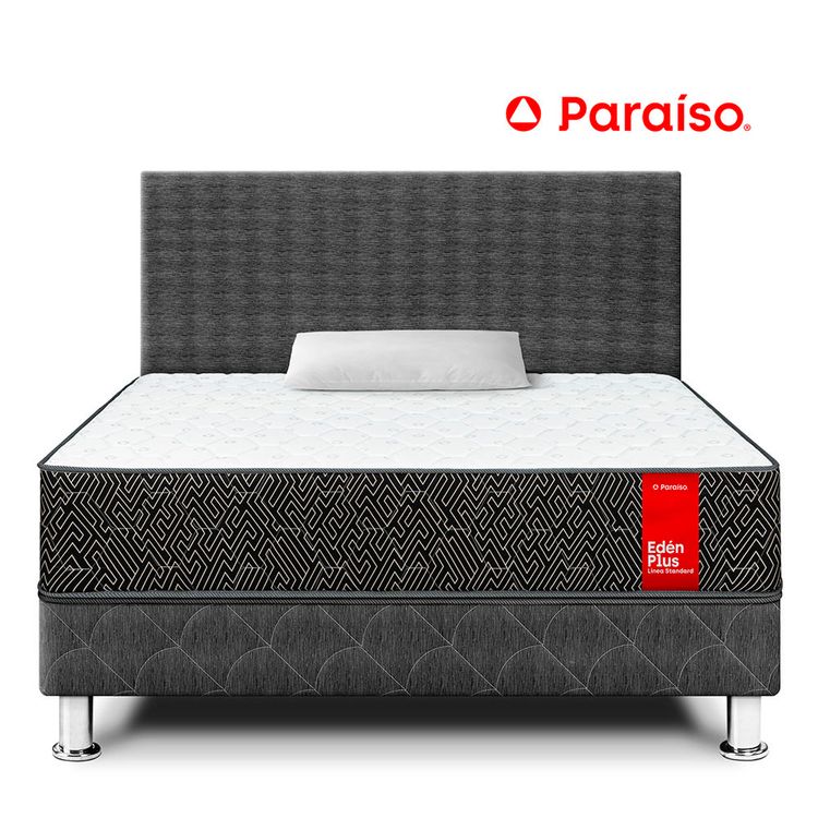 Dormitorio Edén Plus 1.5 Plazas + 1 Almohada + Protector