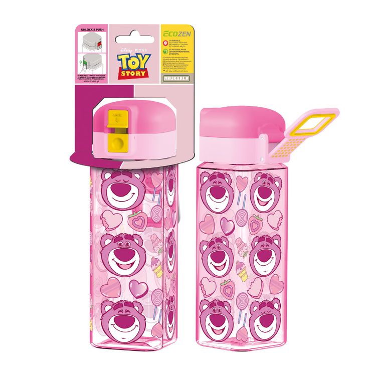 Botella Robot con Cierre Lotso 550ml Botella Robot con Cierre Lotso 550ml