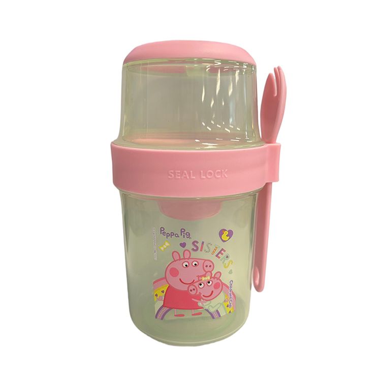 Contenedor Peppa Pig 310ml + 560ml Contenedor Peppa Pig 310ml + 560ml