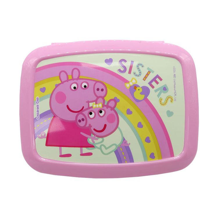 Tupper Peppa Pig con Divisiones 900ml