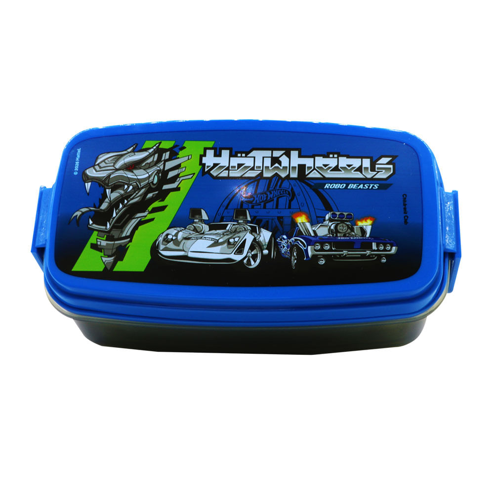 Hot Wheels Tupper Pp 510ml 2 Niveles