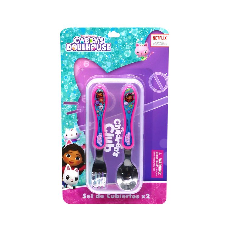 Set de Cubiertos Gabby's Dollhouse Set de Cubiertos Gabby's Dollhouse