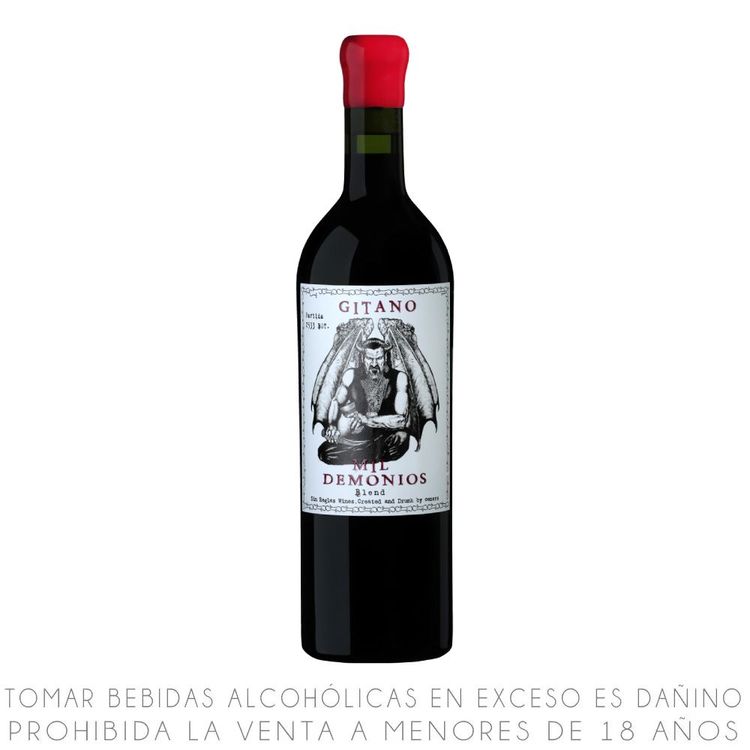 Vinto Tinto Blend Mil Demonios Gitano Botella 750ml