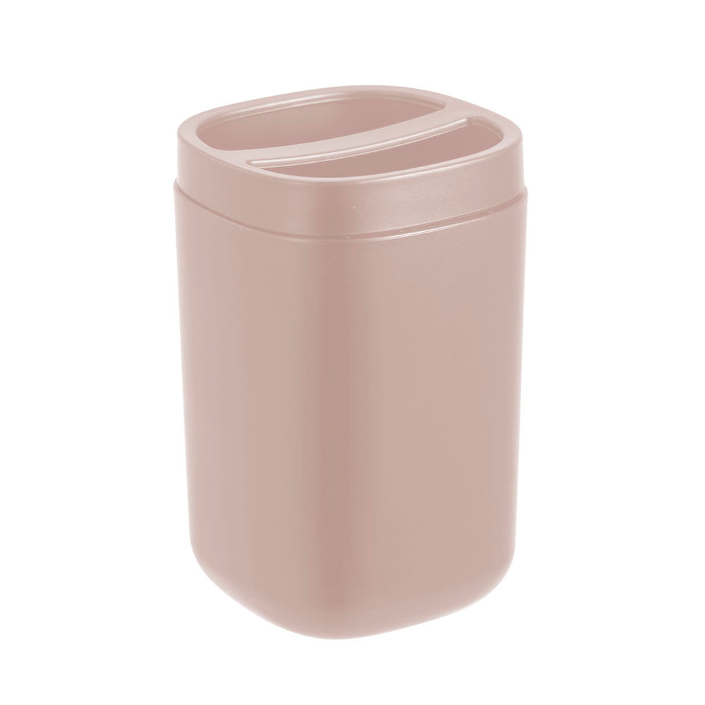 Portacepillo Krea Básico Look Madera Taupe