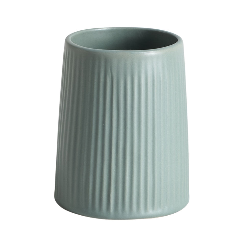 Portacepillo Krea Cerámica Menta Text