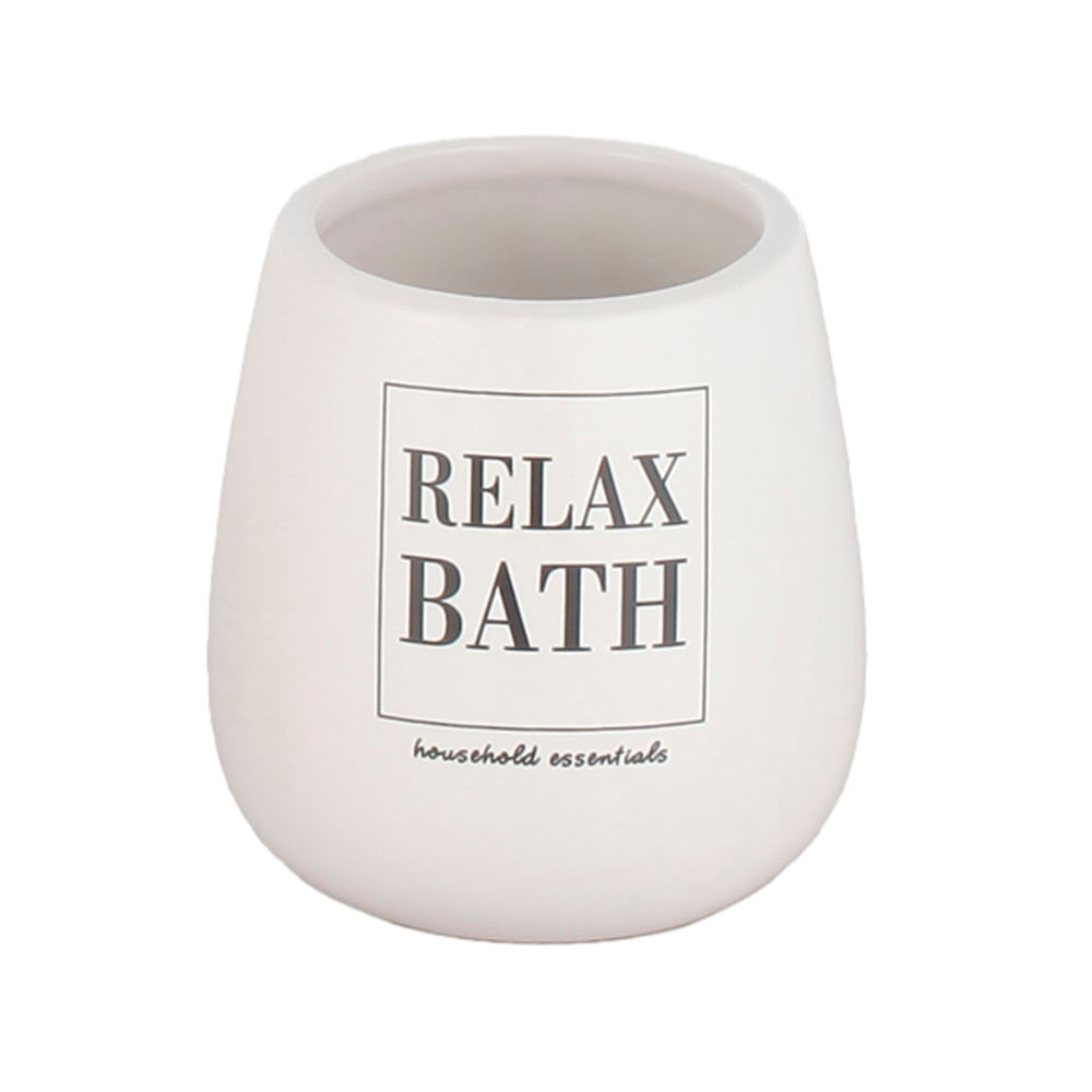 Portacepillo Krea Cerámica Relax