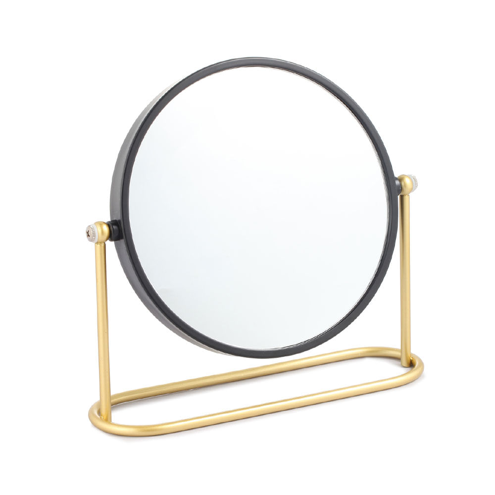 ESPEJO TOCADOR METAL BICOLOR