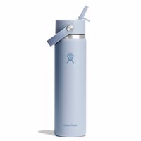 Botella Hydroflask Wide Flex Straw Celeste 24oz