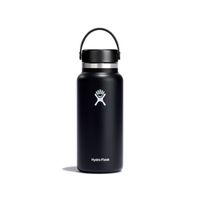 Botella Hydroflask Wide Flex Cap Negro 32oz
