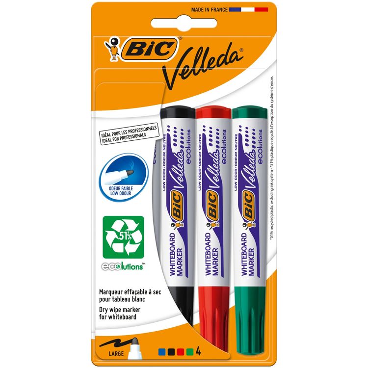 Plumon Bic Velleda 4un
