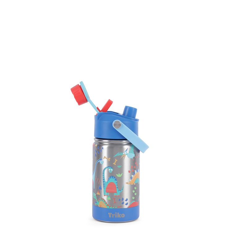 Botella Acero Print Triko Steel Dinosa 360ml