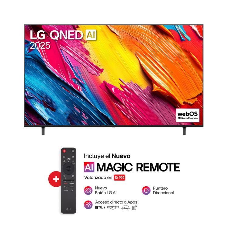 Televisor Smart TV LG QNED 65