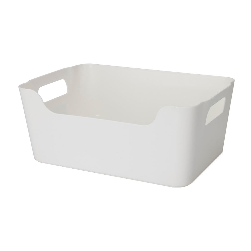 Organizador Excellent Houseware 25x17xh10cm Blanco