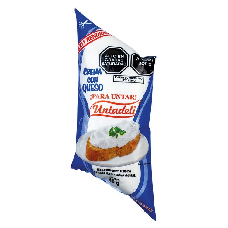 Crema con Queso Untadeli 80g